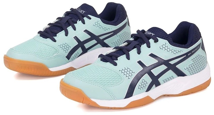 (W) ASICS Gel-Rocket 8 'Biru Muda' B056A-400 Shop (W) ASICS Gel-Rocket 8 'Biru Muda' B056A-400