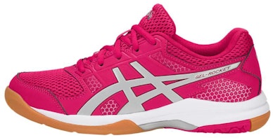 (Women) ASICS Gel-Rocket 8 'Pink Silver' B756Y-2193 (Women) ASICS Gel-Rocket 8 'Pink Silver' B756Y-2193
