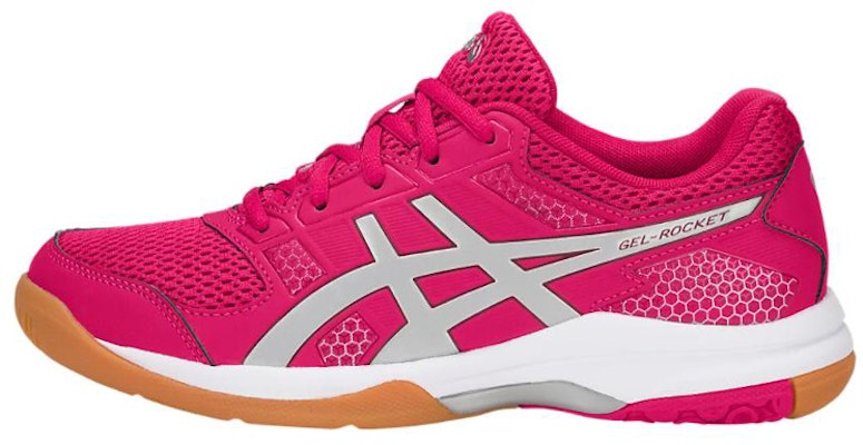 (Women) ASICS Gel-Rocket 8 'Pink Silver' B756Y-2193 Buy (Women) ASICS Gel-Rocket 8 'Pink Silver' B756Y-2193