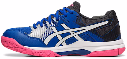 (Women) ASICS Gel-Rocket 9 Black/Blue/White 1072A034-400 (Women) ASICS Gel-Rocket 9 Black/Blue/White 1072A034-400