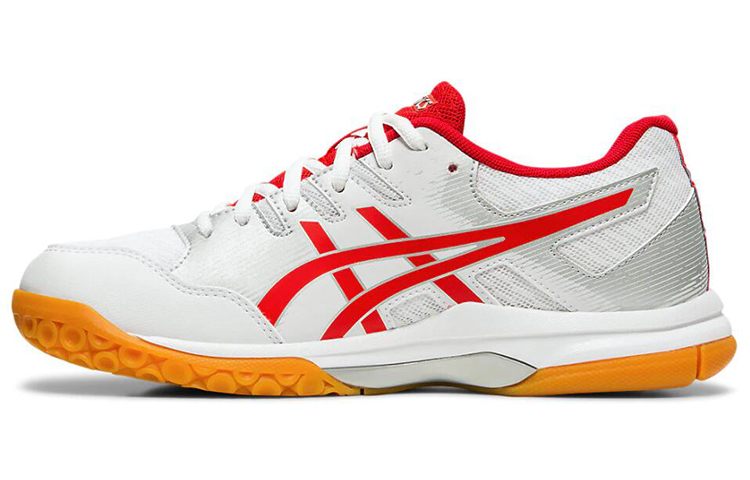 (Women) ASICS Gel Rocket 9 'White Red'  1072A034-101