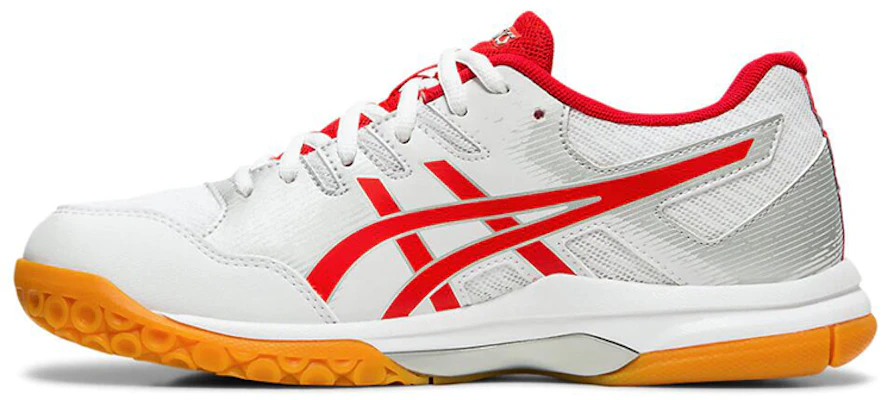(Women) ASICS Gel Rocket 9 'White Red' 1072A034-101 Buy (Women) ASICS Gel Rocket 9 'White Red' 1072A034-101
