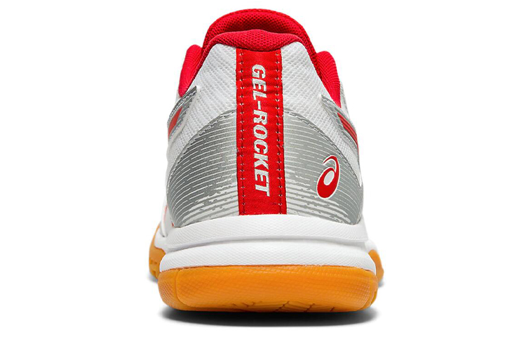 Shop (Women) ASICS Gel Rocket 9 'White Red'  1072A034-101