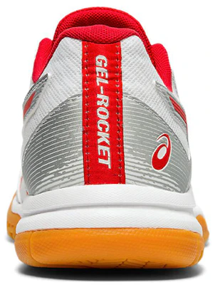 (Women) ASICS Gel Rocket 9 'White Red' 1072A034-101 Shop (Women) ASICS Gel Rocket 9 'White Red' 1072A034-101