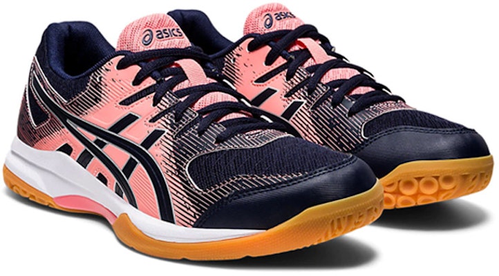 (W) ASICS Gel-Rocket 9 Kasut Lari Hitam/Merah Jambu 1072A034-701 Lookbook (W) ASICS Gel-Rocket 9 Kasut Lari Hitam/Merah Jambu 1072A034-701