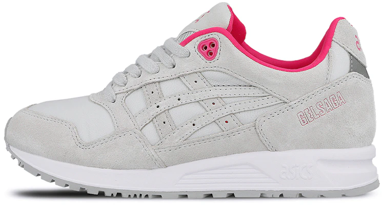 Asics Gel-Saga 低筒 跑步鞋 女款 灰粉 Buy Asics Gel-Saga 低筒 跑步鞋 女款 灰粉