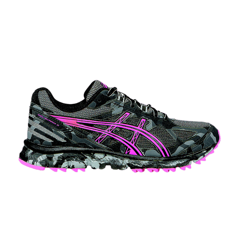 Buy Women ASICS Gel Scram 2 Titanium Hot Pink Camo T59AQ 9334 Novelship