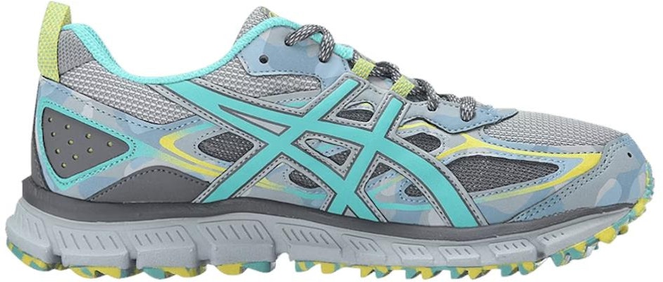 (W) ASICS Gel Scram 3 'Gris Medio Turquesa' T6K7N-9689 Order (W) ASICS Gel Scram 3 'Gris Medio Turquesa' T6K7N-9689