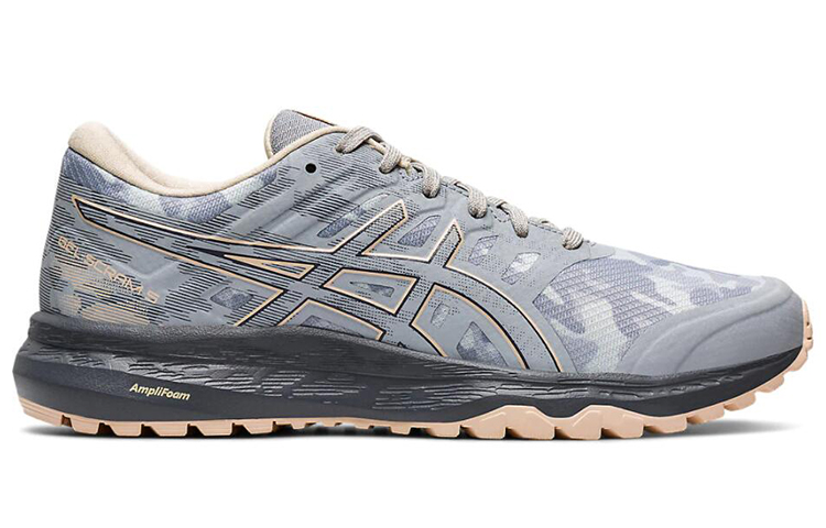 Shop (W) ASICS Gel-Scram 5 Gris y Rosa Claro Todo Terreno 'Gray Light Pink' 1012A474-021
