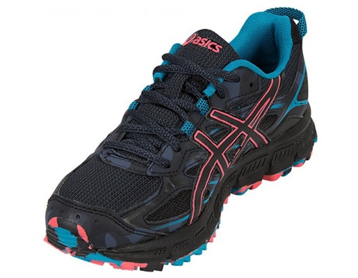 (W) ASICS Gel Scram 'Hitam Biru Merah' T6K7N-9099 Lookbook (W) ASICS Gel Scram 'Hitam Biru Merah' T6K7N-9099