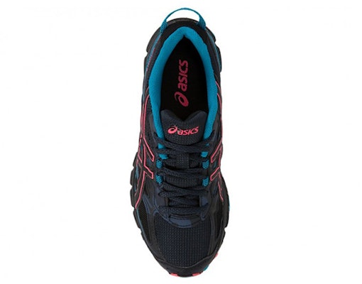 (W) ASICS Gel Scram 'Hitam Biru Merah' T6K7N-9099 Shop (W) ASICS Gel Scram 'Hitam Biru Merah' T6K7N-9099