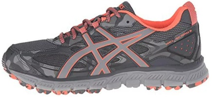 (Women) ASICS Gel Scram 'Grey Red' T6K7N-9606 (Women) ASICS Gel Scram 'Grey Red' T6K7N-9606