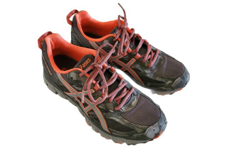 Shop (W) ASICS Gel Scram ''Grijs Rood'' T6K7N-9606