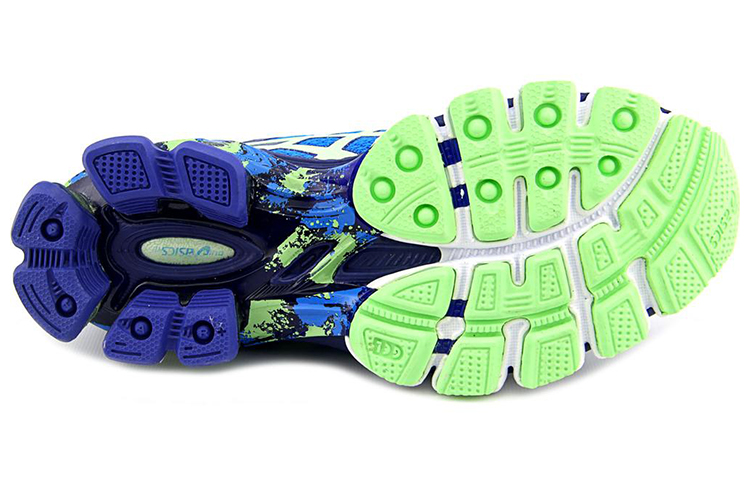 (W) ASICS Gel-Sendai 2 'Blue Purple Green' 圖 5