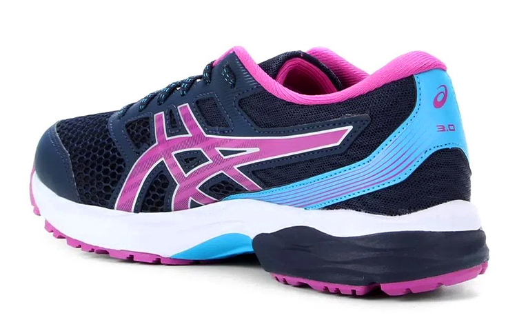 Shop (W) ASICS Gel-Shogun 3 'Biru Ungu' Sneakers 1012B098-400