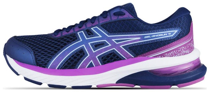 Asics Gel-Shogun 4 耐磨透氣 低筒 慢跑鞋 女款 藍紫 Buy Asics Gel-Shogun 4 耐磨透氣 低筒 慢跑鞋 女款 藍紫