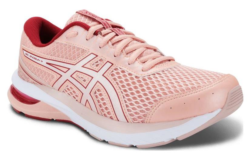 Shop Asics Gel-Shogun 4 防滑減震耐磨 低筒 跑步鞋 女款 粉色