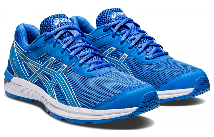 Lookbook (W) 亚瑟士Gel-Sileo蓝色轻巧透气休闲跑鞋 1012A796-400