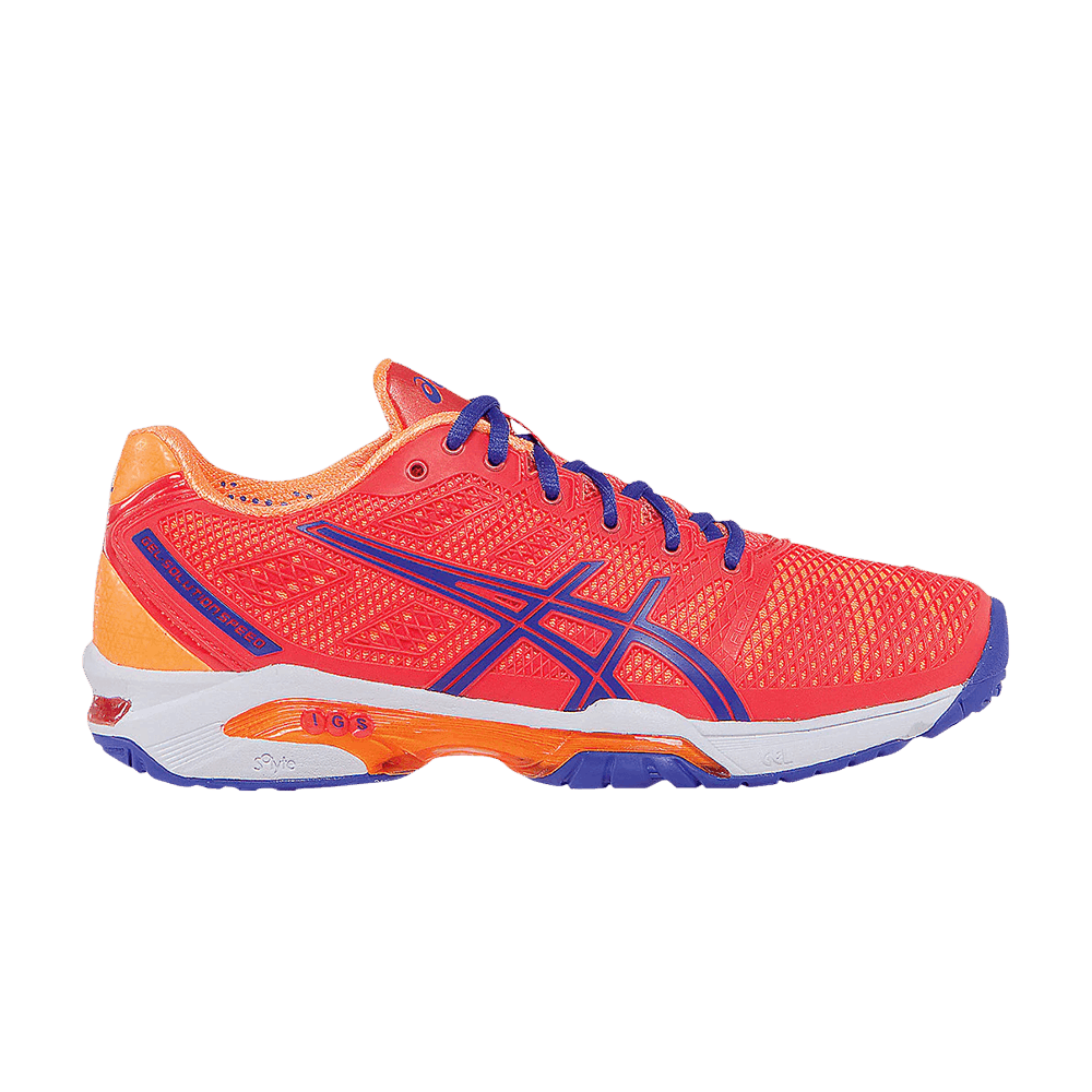 (Women) ASICS Gel Solution Speed 2 'Hot Coral'  E450Y-0633