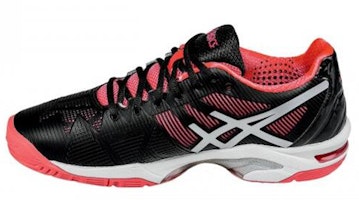 (Women) ASICS Gel-Solution Speed 3 'Black Red' E650N-9093 (Women) ASICS Gel-Solution Speed 3 'Black Red' E650N-9093