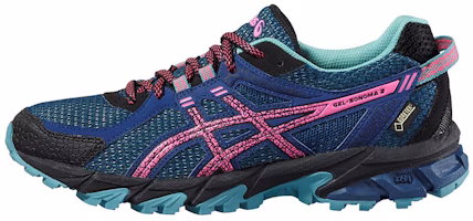 (Women) ASICS Gel-Sonoma 2 GTX 'Black Green Purple' T688N-5820 (Women) ASICS Gel-Sonoma 2 GTX 'Black Green Purple' T688N-5820