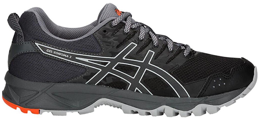 Asics Gel-Sonoma 3 越野 低筒 跑步鞋 女款 黑灰 Order Asics Gel-Sonoma 3 越野 低筒 跑步鞋 女款 黑灰