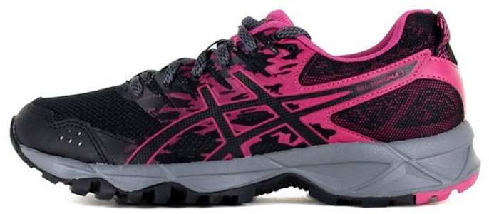 Asics Gel-Sonoma 3 跑步鞋 女生版 黑紫色 Buy Asics Gel-Sonoma 3 跑步鞋 女生版 黑紫色