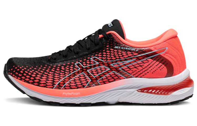 (Women) ASICS Gel Stratus 2 Knit 'Blazing Coral Black'  1012B224-700