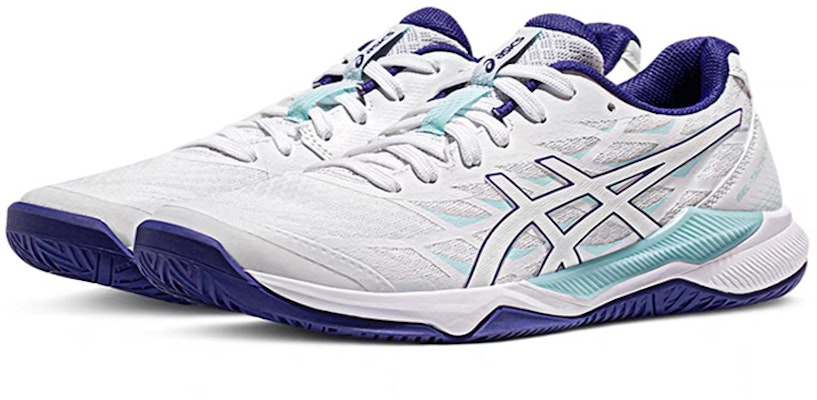 (Women) ASICS Gel Tactic 12 'White Eggplant' 1072A092-101 Lookbook (Women) ASICS Gel Tactic 12 'White Eggplant' 1072A092-101