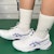 (W) ASICS Gel Tactic 12 'Putih Terung' 1072A092-101