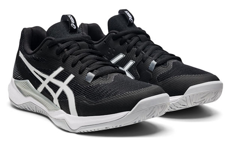 Shop (W) ASICS Gel Tactic 'Negro Blanco' 1072A070-002