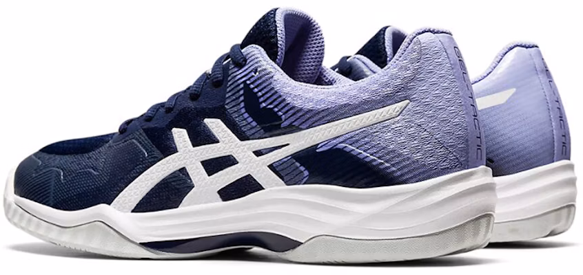 (W) 아식스 젤-택틱 블루/화이트 1072A035-401 Shop (W) 아식스 젤-택틱 블루/화이트 1072A035-401