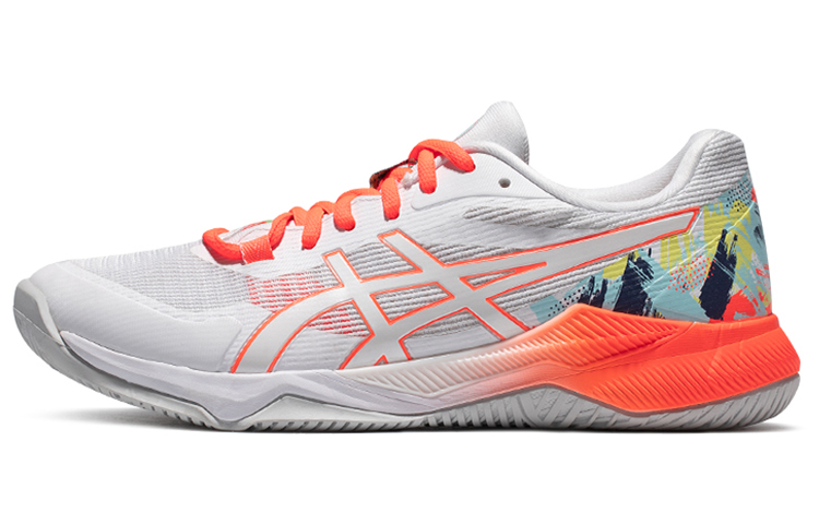 Buy (W) ASICS Gel-Tactic 白/红色运动鞋 1072A076-960