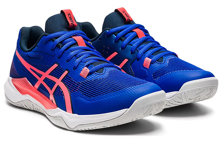 Lookbook Asics Gel-Tactic 輕便通風 低筒 跑步鞋 女款 深藍粉