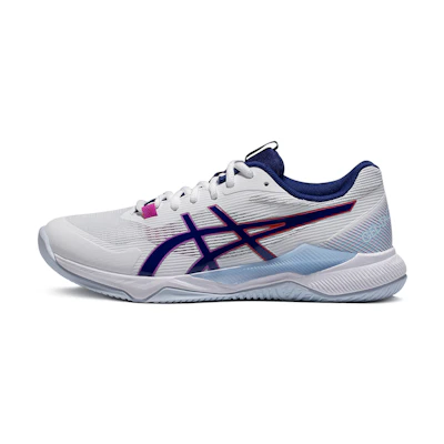 (W) ASICS Gel Tactic 'White Dive Blue'