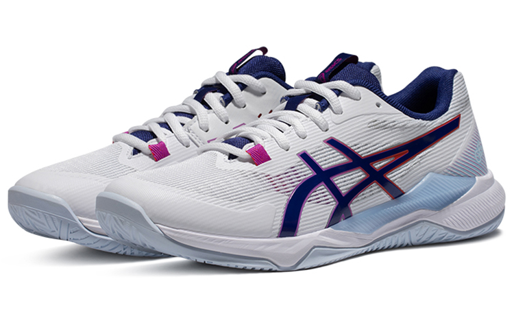 Order (W) ASICS Gel Tactic 'Putih Dive Blue' 1072A070-103