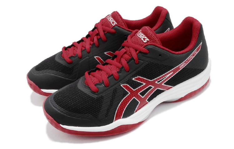 Lookbook (W) ASICS Gel-Tactic Low 'Negro Rojo' TVR716-9023