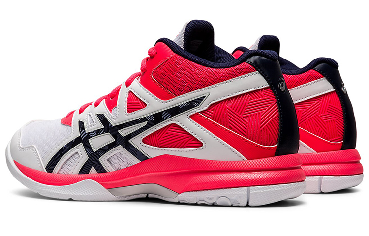 Shop (W) アシックス ゲルタスクMT 2 白×赤 1072A037-101