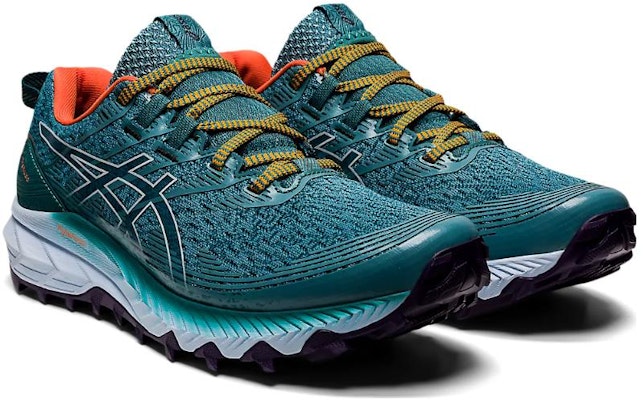 (W) ASICS Gel Trabuco 10 'Misty Pine Soft Sky' Sepatu Trail Running 1012B173-301 Lookbook (W) ASICS Gel Trabuco 10 'Misty Pine Soft Sky' Sepatu Trail Running 1012B173-301