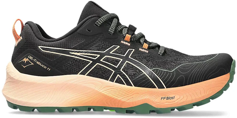(W) ASICS Gel Trabuco 11 ''Schwarz Aprikosen-Crush'' 1012B424-003 Order (W) ASICS Gel Trabuco 11 ''Schwarz Aprikosen-Crush'' 1012B424-003