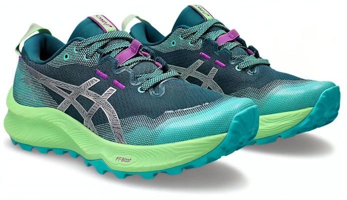 (Women) ASICS Gel Trabuco 12 'Rich Teal Lime' 1012B605-300 Order (Women) ASICS Gel Trabuco 12 'Rich Teal Lime' 1012B605-300