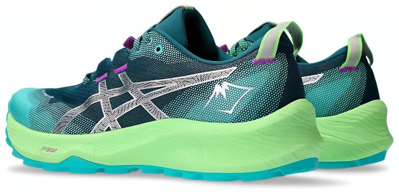 (Women) ASICS Gel Trabuco 12 'Rich Teal Lime' 1012B605-300 Lookbook (Women) ASICS Gel Trabuco 12 'Rich Teal Lime' 1012B605-300