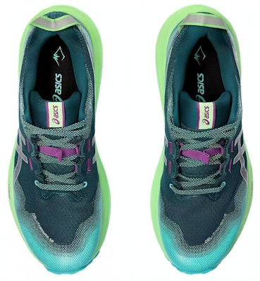 (Women) ASICS Gel Trabuco 12 'Rich Teal Lime' 1012B605-300 Shop (Women) ASICS Gel Trabuco 12 'Rich Teal Lime' 1012B605-300