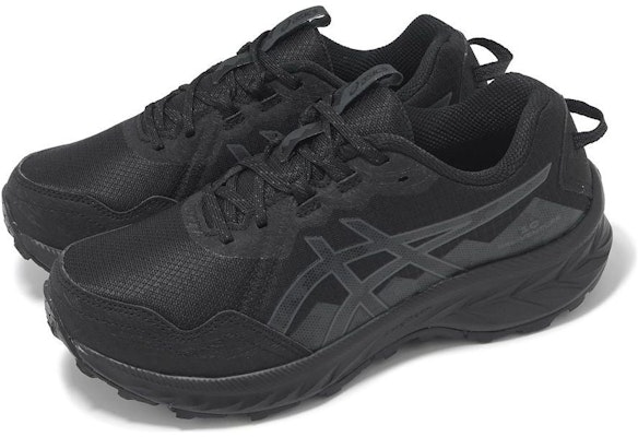 (Women) ASICS Gel Venture 10 Wide 'Black Graphite Grey' 1012B761-001 Lookbook (Women) ASICS Gel Venture 10 Wide 'Black Graphite Grey' 1012B761-001