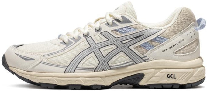 Asics Gel-Venture 6 防滑減震耐磨 低筒 跑步鞋 女款 白灰藍 Buy Asics Gel-Venture 6 防滑減震耐磨 低筒 跑步鞋 女款 白灰藍