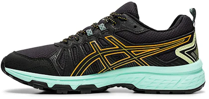 (Women) ASICS Gel Venture 7 'Black Mint Orange Pop' 1012A476-003 (Women) ASICS Gel Venture 7 'Black Mint Orange Pop' 1012A476-003