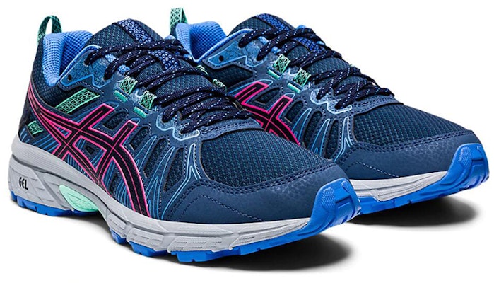 (W) ASICS Gel Venture 7 '海军蓝' 运动鞋 1012A476-401 Lookbook (W) ASICS Gel Venture 7 '海军蓝' 运动鞋 1012A476-401