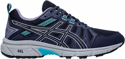 (Women) ASICS Gel Venture 7 Wide 'Black Silver' 1012A477-001 (Women) ASICS Gel Venture 7 Wide 'Black Silver' 1012A477-001
