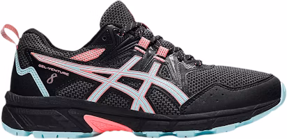 (Women) ASICS Gel Venture 8 'Black Clear Blue' 1012A708-008 (Women) ASICS Gel Venture 8 'Black Clear Blue' 1012A708-008
