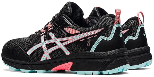 (W) ASICS Gel Venture 8 'Negro Azul Claro' 1012A708-008 Shop (W) ASICS Gel Venture 8 'Negro Azul Claro' 1012A708-008
